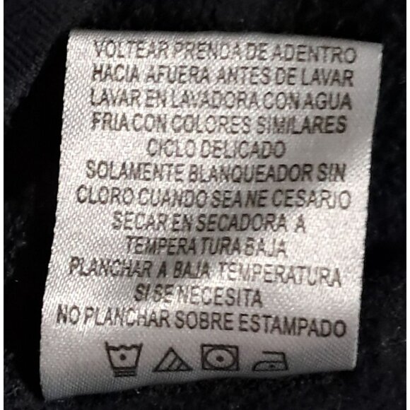 Disney Hocus Pocus Black Hooded Sweatshirt L (11/13) Cotton/Polyester Blend - Picture 11 of 11